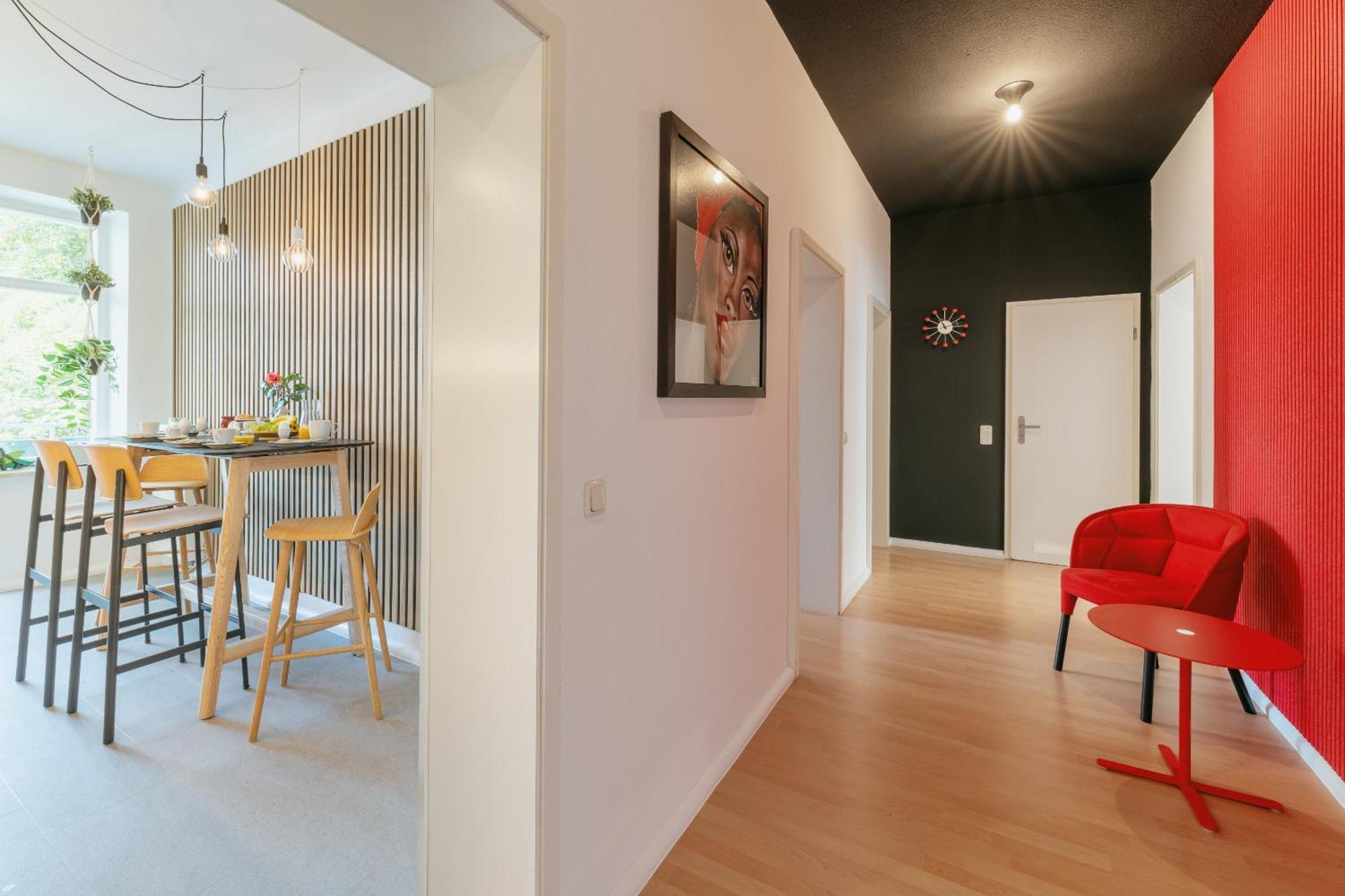 Premium Quartier Clara , Karl Und Fritz Auf Dem Kassberg Mit Eigenem Stellplatz Apartman Chemnitz Kültér fotó
