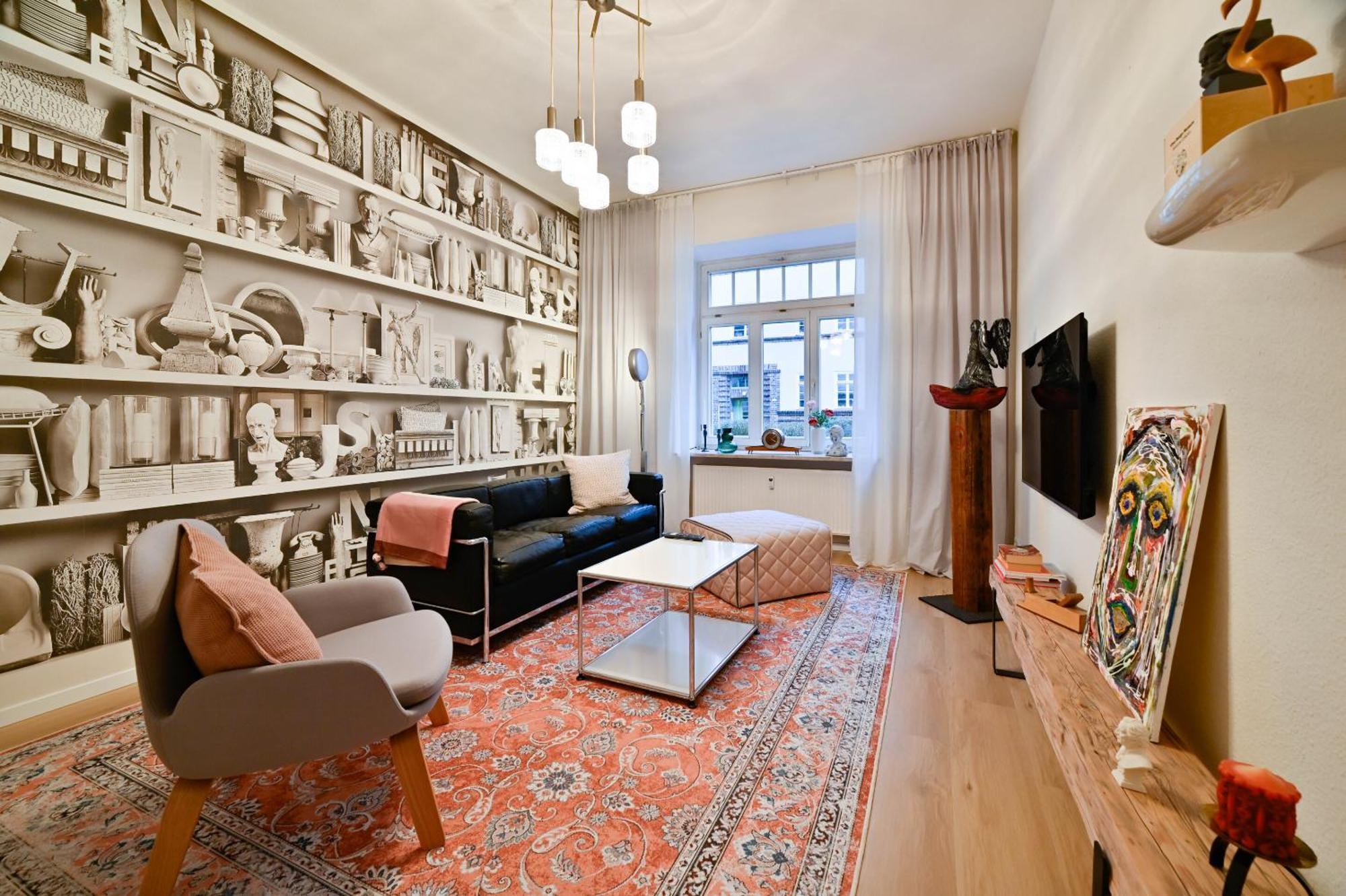Premium Quartier Clara , Karl Und Fritz Auf Dem Kassberg Mit Eigenem Stellplatz Apartman Chemnitz Kültér fotó